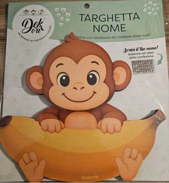 Picture of MONKEY NAME PLATE